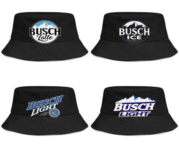 Busch Light Beer logo hommes et femmes buckethat cool jeunesse seau casquette de baseball bleu clair bord blanc Latte So Much6354098