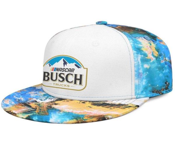 Busch Light Logo Unisexe Flat Brim Baseball Casqueur designer camionneur de mode camionneur Light Logo Bière Addicted Will Camp9354084