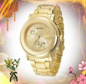 Busines Casual Femmes Hommes Grand Cadran Montre Auto Date Heure Table Tissu En Acier Inoxydable Bande Bracelet Quartz Horloge Ciel Diamants Bague Affaires Montre-Bracelet Cadeaux