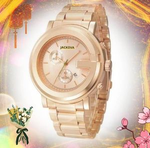 Busines décontracté femmes hommes grand cadran montre automatique date heure table tissu en acier inoxydable bande quartz horloge ciel diamants bague affaires cool chaîne bracelet montre-bracelet cadeaux