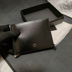 Dollar Bills Clips Men Designer Purse High End Leather Wallets Credit Card Holders Pocket Wallet Luxury Cash Clips Handtassen Messenger Bags Paspoorthouders
