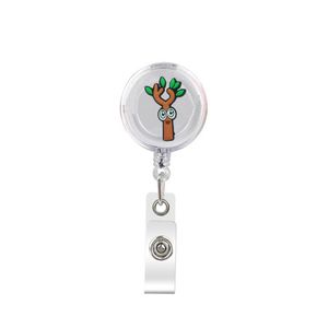 Fichiers de cartes de visite Badge Reels Sorcière rétractable drôle support magique pince crocodile pour infirmière médecin livraison directe Otxcv