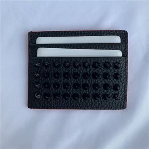 Porte-cartes de visite pour hommes et femmes du crédit universel portefeuille réel sac en cuir personnalité lointain zéro portefeuilles mode sacs décontractés 231i
