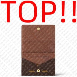 Porte-cartes de visite TOP. M63801 Enveloppe Carte De Visite // Designer Handbag Purse Hobo Satchel Clutch Evening Baguette Bucket Tote Pouch Bag Pochette Accessoires