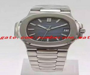 Business Factory Mens Automatic CAL324 SC Wachtdatum White Dial Men Eta 5711g Platinum Full Steel Watches Waterdichte Men Wat4711534