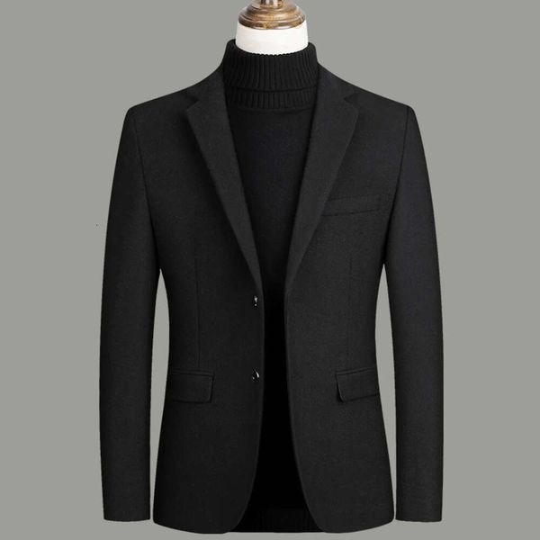 Negocios formales elegantes hombres chaqueta de lana de alta calidad chaqueta masculina novio vestido de boda traje de fiesta negro gris vino rojo azul marino {categoría}