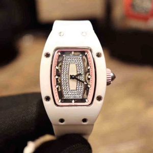 zakelijke vrije tijd rm07-01 volautomatische mechanische r horloge keramische kast tape dameshorloge