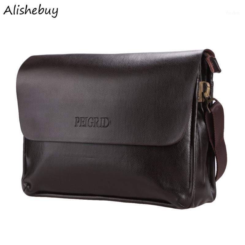 Business Meen Borkboard Smodbag Luxury Lustine Leather Crossbody Bags Man Pleack Bag Bag Bolsa Laptop Messenger Bag Brown Sv0024951