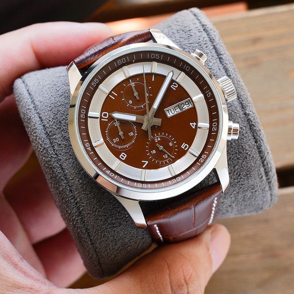 Reloj mecánico para hombres de negocios, cinturón chapado en oro rosa de acero inoxidable, relojes casuales para hombres, calendario doble que brilla en la oscuridad