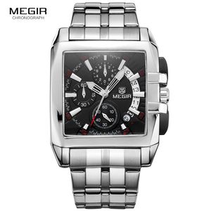 Montres à quartz pour hommes d'affaires marque de mode chronographe montre-bracelet pour homme heure chaude pour homme avec calendrier 2021