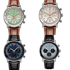Zakelijk heren luxe horloge ew fabriek designer horloges dames navitimer ew fabriek montre homme mode decoratie winkelen mode horloge multi dial xb010 B4
