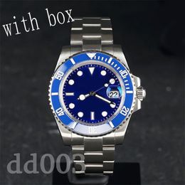 Business Mens Watch 41mm luxe horloge Mechanische automatische vrije tijd Montre Luxe modepak Decoratieve keramiek Designer horloges met doos SB004 C23