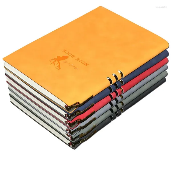 Notebooks Business A5/B5 con revistas de regalos gratuitas Agenda 2024/24 Diario Planificador semanal mensual Blocas para suministros escolares de oficina