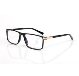 Capaces optiques Business Frames Brand Designer Top Quality Eyewear For Men Fashion Full Fild Lunets Square Slect