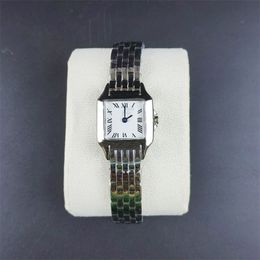 Zakelijk panthere herenhorloge quartz montre aaa horloge casual street square orologio mode populaire designer horloges luxe diamanten bezel kleine casual dh013 C23