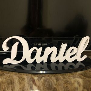 Zakelijke borden gepersonaliseerde naam houten letters bruiloft decoratie 230508