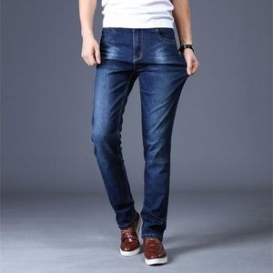 Business Straight Jeans Stretch Denim Men Pants sur S 201111