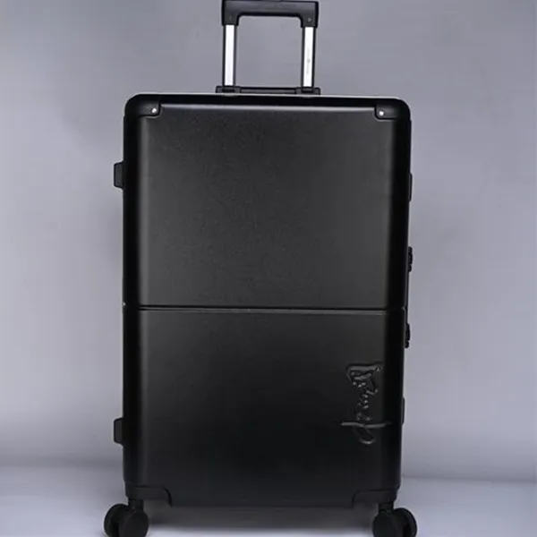 Voyage d'affaires bagages sacs en aluminium chariot valises ordinateur portable maletas pur PC smart valise bagages