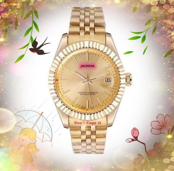 Tendance commerciale mouvement à quartz haut de gamme montres entièrement en acier inoxydable européenne Top marque horloge minéral super fort miroir montre-bracelet montre de luxe cadeaux