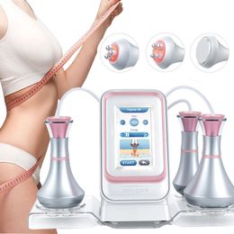 Bust Shaper 80k 3 in 1 ultrasone afslankmachine cavitatie huid Verjonging schoonheid Multi Polar radiofrequentie aanscherping 230303