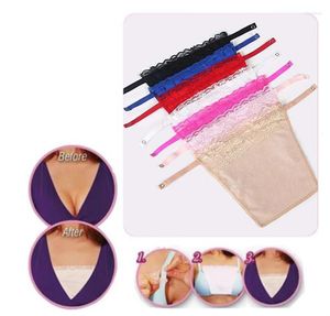 Bustiers Corsets 1 pièce pour femmes, rapide et facile à clipser, fragment de dentelle, Camisole, soutien-gorge enveloppé, superposition de poitrine, Anti-échappement, bustier tubulaire