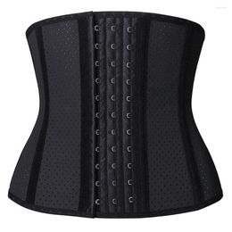 Bustiers Corsets 9 Acier Désossé Taille Formateur Pour Femmes Corset Underbust Latex Sport Ceinture Cincher Sablier Corps Shaper Tondeuse