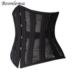 Bustiers Corsets Corset Pour Femmes Sexy Steampunk 24 Os En Acier Taille Formateur Modélisation Bretelles Noir Minceur Gaine Ceinture Plus La Taille