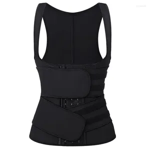 Bustiers Corsets Élastique Autocollant Deux Sangles Ceintures Latex Caoutchouc Taille Formation Cincher Crochets Et Yeux Unerbust Corset Gilet Soutien Dorsal