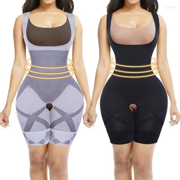 Bustiers Corsets Fajas Modeladoras Femmes Sans Couture Shaper Minceur Body Contrôle Du Ventre Bum Lifter Cuisse Plus Mince Taille Formateur Corset