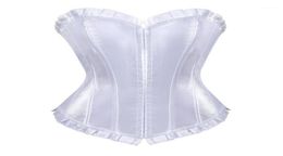 Bustiers corsets sapubonva womens noir blanc et hauts Plus taille lingerie lingerie sexy brocade corselet excessive vintage9440335