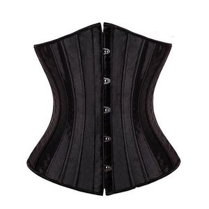 Bustiers korsetten sexy bustier tops satijnen onderborst taille corset cincher slanke ondergoed 6xl voor verliesgewicht vintage topsbustier dhiqn