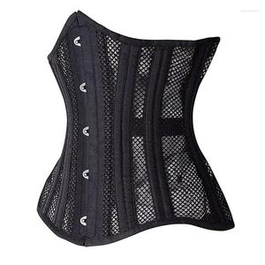 Bustiers Corsets taille formateur Corset Sexy femmes à lacets sous le buste haut entraînement forme corps Lingerie respirant ceinture amincissante