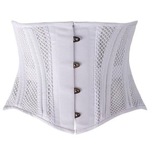 Bustiers Corsets Femmes 24 Double Steel-Boned Longline Heavy Duty Waist Training Shaper