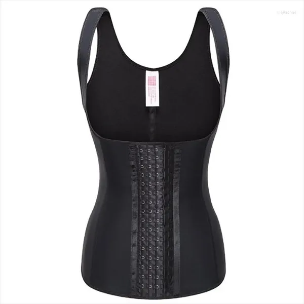 Bustiers Corsets Femme Latex Haute Compression Taille Formation Body Shaper Corset Acier Désossé Shapewear