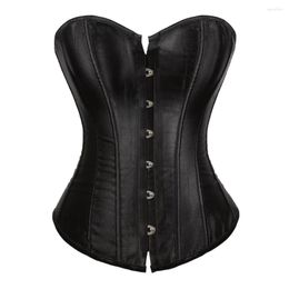 Bustiers Corsets Corsé para mujer Bustier Satén Sexy Tallas grandes Gótico Con cordones Deshuesado Gorset Top Fajas Classic Clubwear Party Club Night