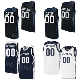 Butler Basketball College 11 Jahmyl Telfort Jersey University 5 Posh 4 DJ Davis 23 Andre Screen 22 Connor Turnbull Pierre Brooks Aangepaste naam Nummer Mans Jeugd Vrouw