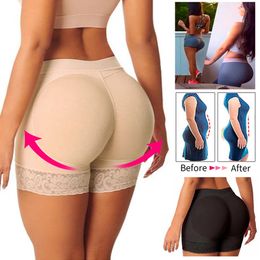 Butt Lifter Shaper Vrouwen Gewatteerde Slipje Afslanken Ondergoed Body Heupen Up Enhancer Sexy Tummy Controle 240113
