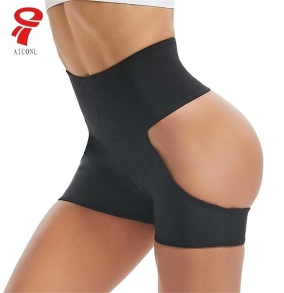 Levantador de glúteos, tanga, moldeador de cuerpo, faja de cintura alta, faja sin costuras, moldeador de control de barriga, ropa interior moldeadora de cintura delgada, levantamiento de glúteos 2014083050