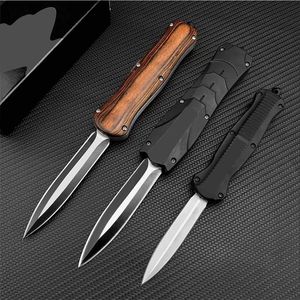 3Modellen A016 Infidel-messen Mini 3300/3310/3320 D2 Staal machinaal bewerkt Automatisch Pocket Tactical Gear Survival-mes met schede BM42 A017 HK C07 A019 EDC Tools