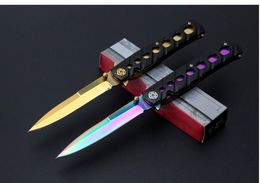 Butterfly BM C059 Pocket Folding Knife 3CR13 Blade Al Legering Handle Tactical Survival Visjacht Knives EDC Multi Tool Xmas Gift A757