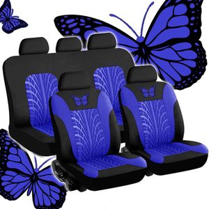 Vlinderauto volledige set dekpatroon bandenvorm Auto cover airbag veilige vrachtwagen van SUV Seat Protecto Accessories