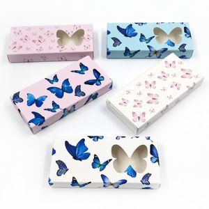 Boîte d'emballage de faux cils papillon 3D boîtes de cils de vison boîtes vides boîtes de cils en papier emballage 11 styles DHL gratuit