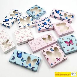 Boîte d'emballage de faux cils papillon Partager pour être partenaire Comparer avec des articles similaires Boîtes de cils de vison 3D Étui vide en papier