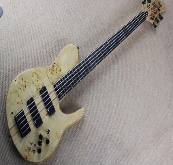 Butterfly Fullbody Fivestring Electric Bass Active Circuit se puede cortar una sola camioneta 6237755