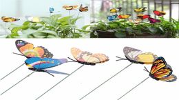 Butterfly Garden Stake Artificial Party Garden Decoraties Simulatie Butterflies Stakes Outdoor Yard Plant Lawn Decor Random Colo1591683