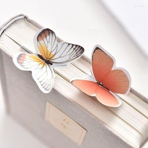 Papillon papier signem coloré de conception mignonne originalité papeterie de bureau de bureau