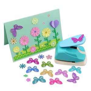Butfly Scrapbook Punches Card de coupe à la main Impression de bricolage de fleur de bricolage Craft Punch Hole Puncher Forme