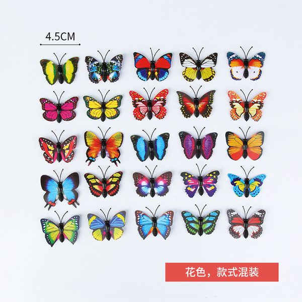 Papillon Stickers Muraux Papillons Créatifs avec Décor À La Maison Enfants Chambre Décoration Art 500 pcs/lot Coloré