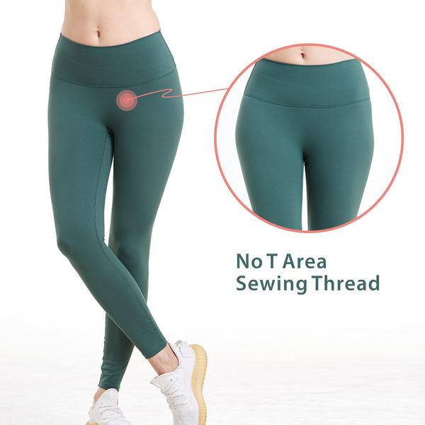 Pantalon de Yoga taille haute, sensation nue, Push Up, Sport, Fitness, course à pied, énergie, Leggings sans couture, pantalon de gymnastique pour filles