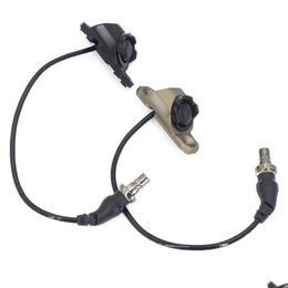 Knop 45-Graden Afstandsbediening Mlok Mount Voor Trefzekere M300 M600 Zaklamp Wapen Schakelaar Kleur Zwart En Fde Drop Levering